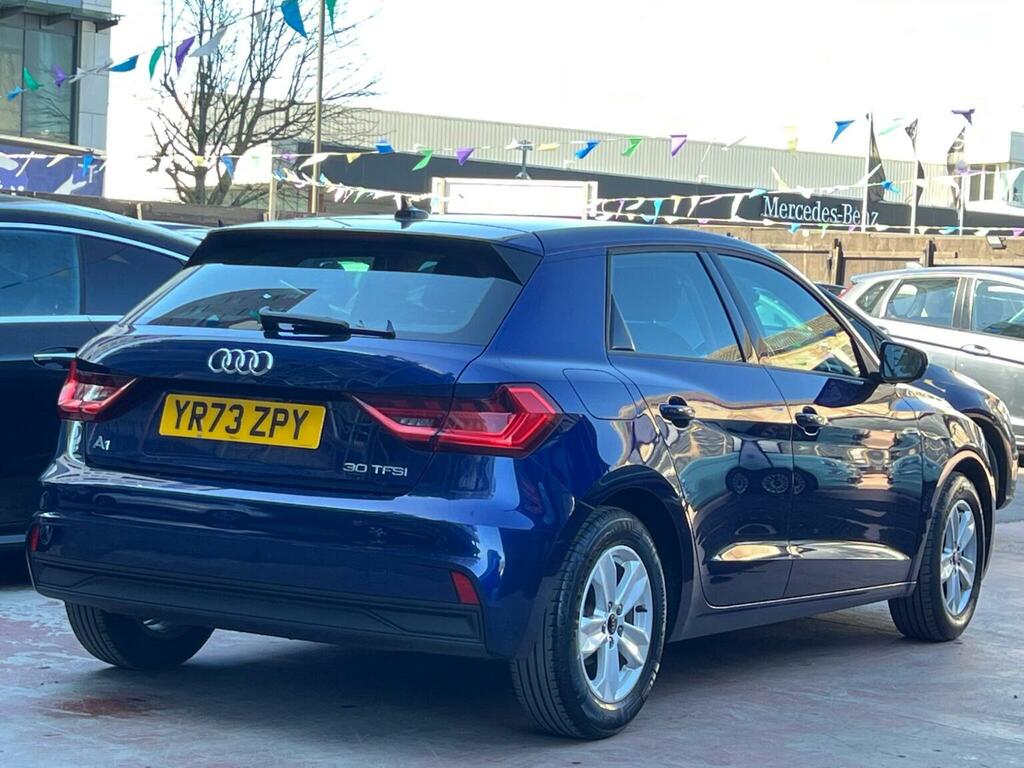Audi A1 1.0 Tfsi 30 Technik Sportback S Tronic Euro 6 Ss YR73ZPY Blue #6