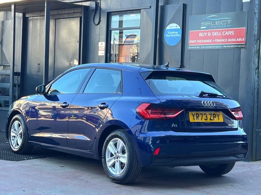 Audi A1 1.0 Tfsi 30 Technik Sportback S Tronic Euro 6 Ss YR73ZPY Blue #4