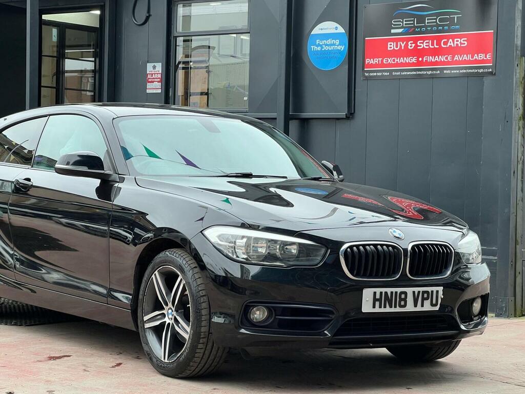 BMW 1 Series 2.0 120I Sport Euro 6 Ss HN18VPU Black #5