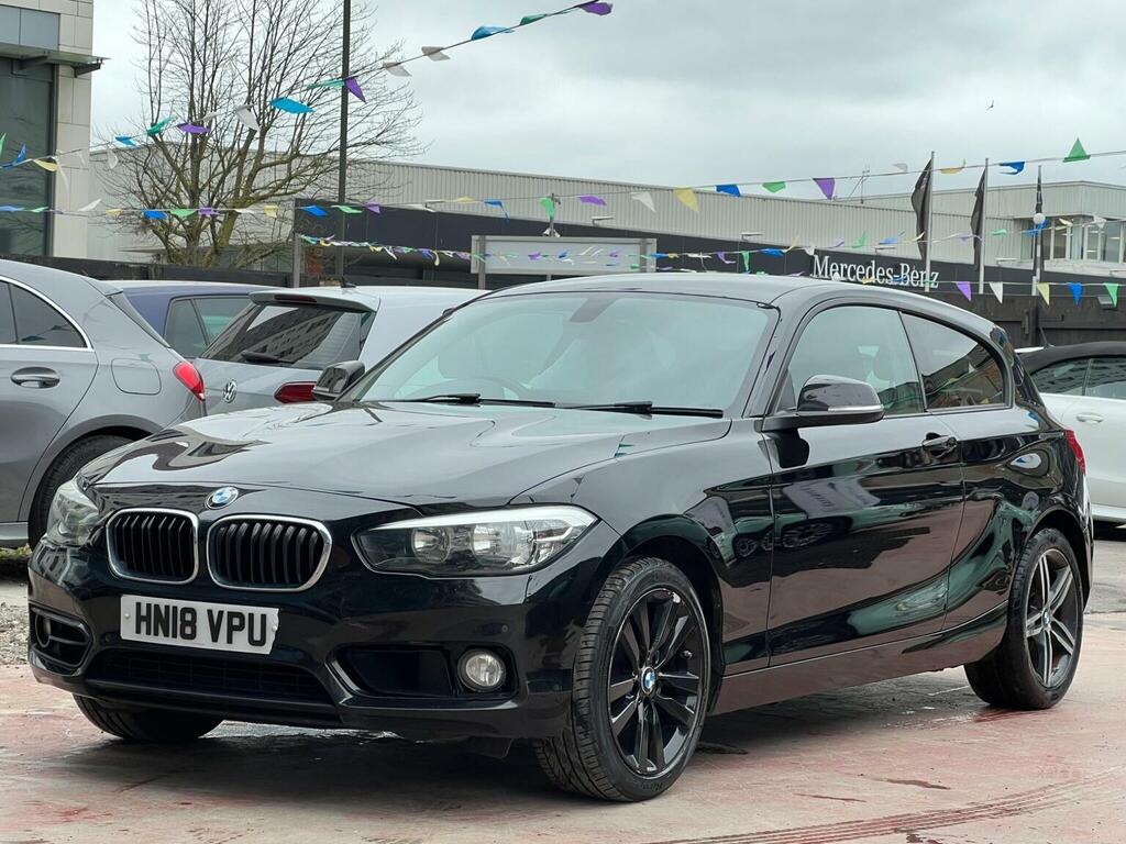 BMW 1 Series 2.0 120I Sport Euro 6 Ss HN18VPU Black #6