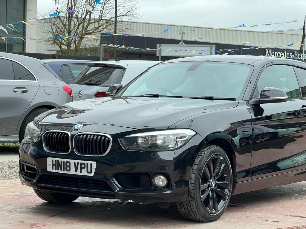 BMW 1 Series 2.0 120I Sport Euro 6 Ss HN18VPU Black #3