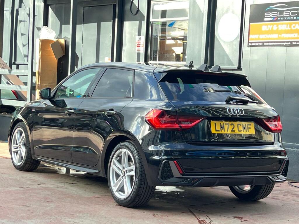 Audi A1 1.0 Tfsi 30 S Line Sportback Euro 6 Ss LM72CMF Black #4