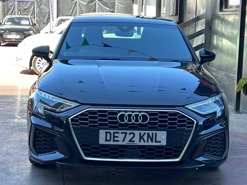 Audi A3 1.5 Tfsi 35 S Line Euro 6 Ss DE72KNL Black #4
