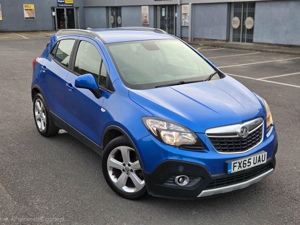 Vauxhall Mokka 1.4I Turbo Exclusiv 2Wd Euro 6 FX65UAU Blue #5