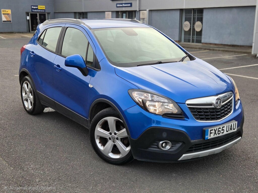 Vauxhall Mokka 1.4I Turbo Exclusiv 2Wd Euro 6 FX65UAU Blue #3