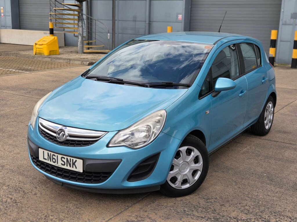 Vauxhall Corsa 1.4 16V Exclusiv Euro 5 Ac Blue #6