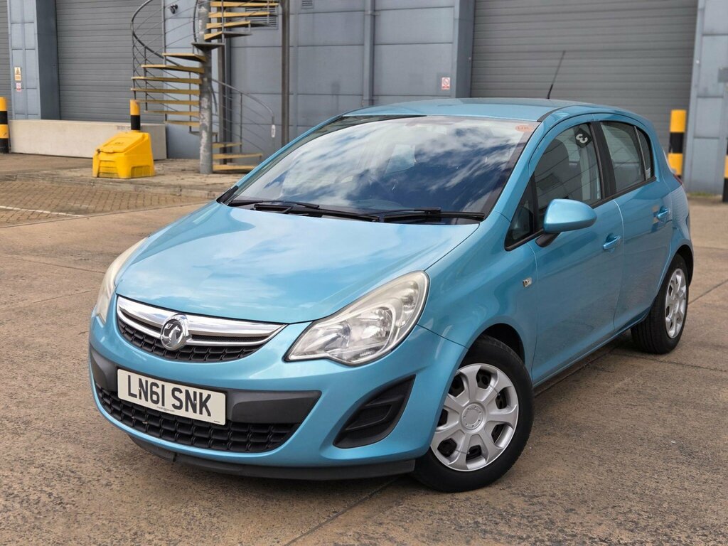 Vauxhall Corsa 1.4 16V Exclusiv Euro 5 Ac Blue #2