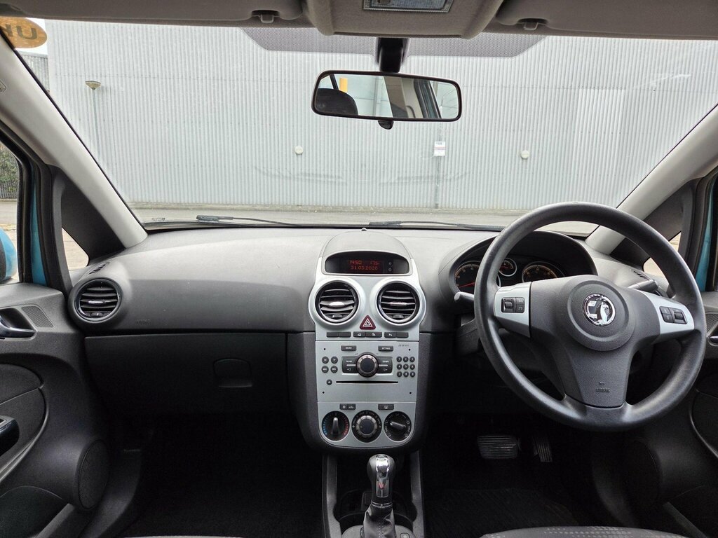 Vauxhall Corsa 1.4 16V Exclusiv Euro 5 Ac Blue #4