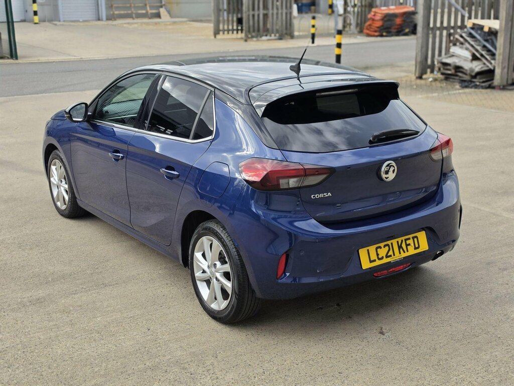 Vauxhall Corsa 1.2 Turbo Elite Euro 6 Ss LC21KFD Blue #3