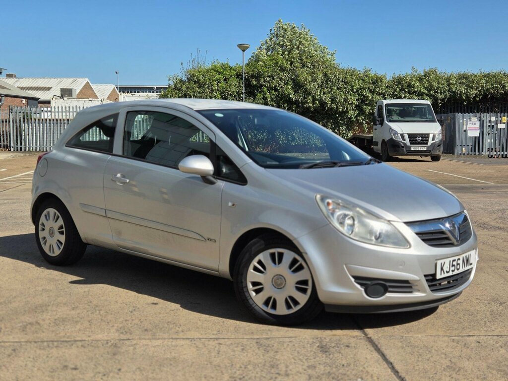Vauxhall Corsa 1.4I 16V Club KJ56NWL Silver #6