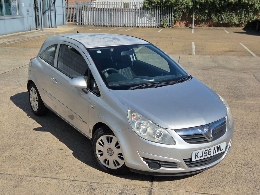 Vauxhall Corsa 1.4I 16V Club KJ56NWL Silver #5