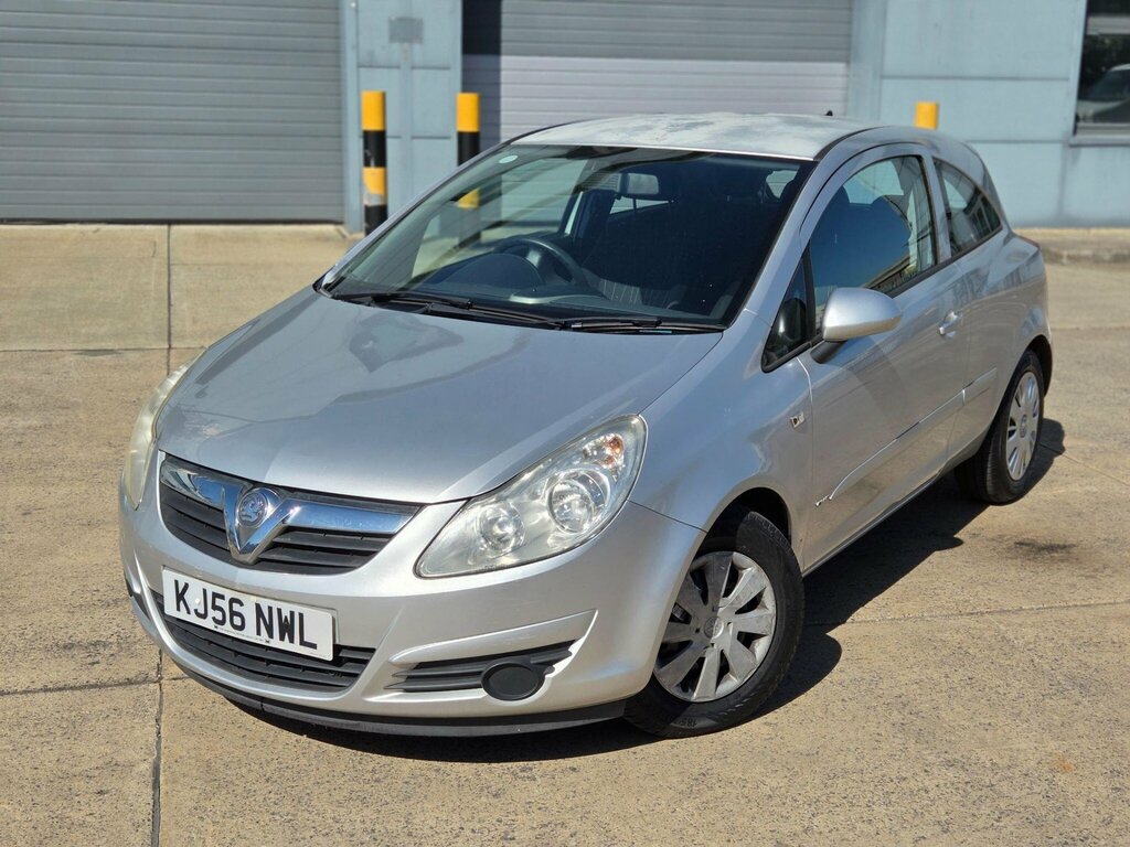 Vauxhall Corsa 1.4I 16V Club KJ56NWL Silver #4