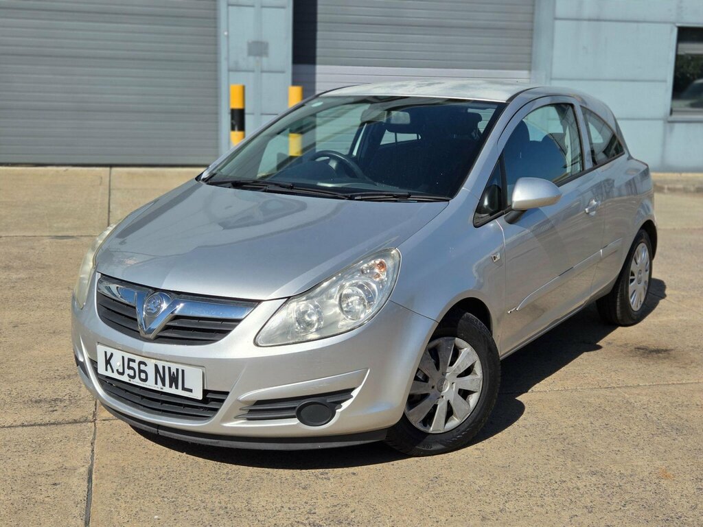 Vauxhall Corsa 1.4I 16V Club KJ56NWL Silver #2