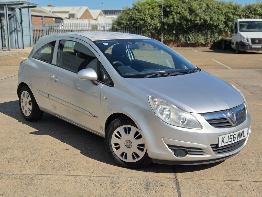 Vauxhall Corsa 1.4I 16V Club KJ56NWL Silver #3