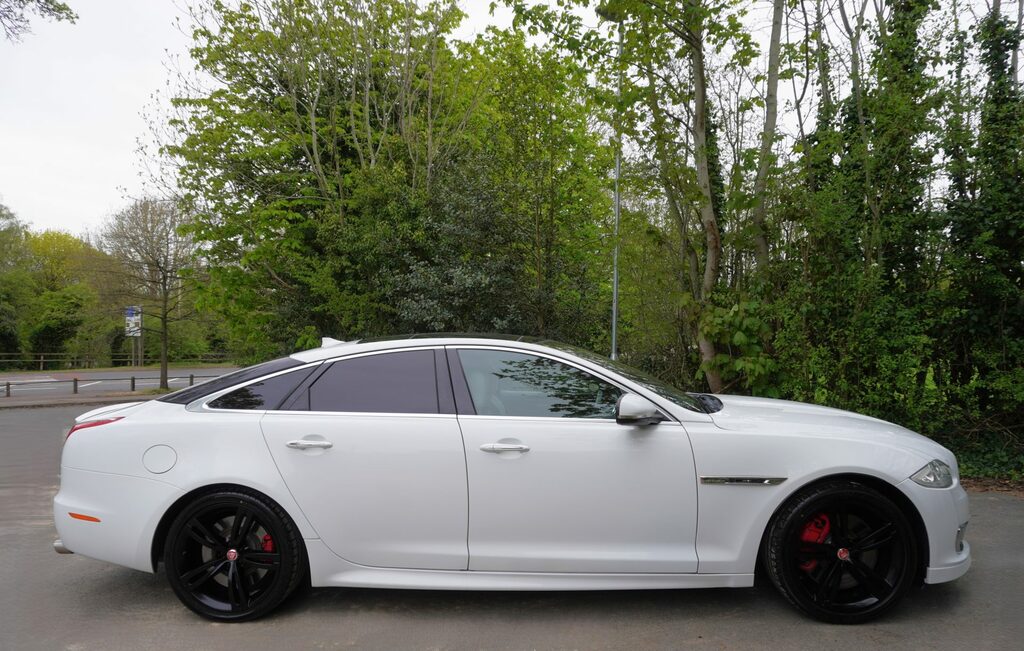 Jaguar XJR 5.0 V8 White #6