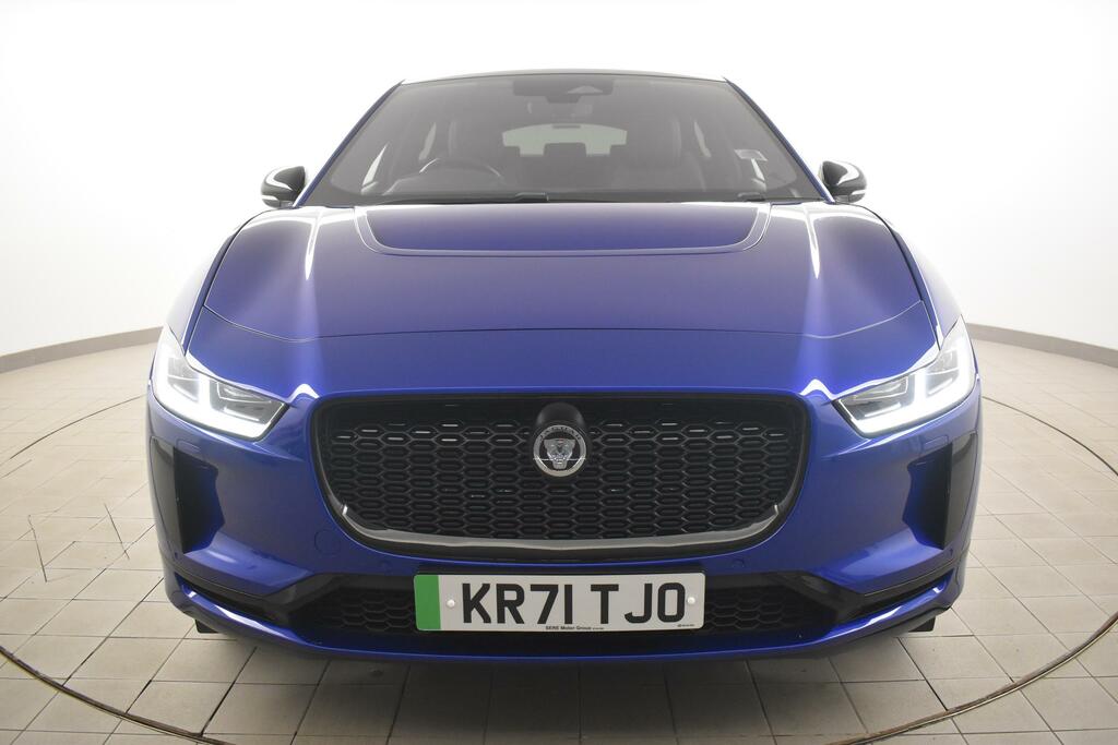 Jaguar I-Pace 294Kw Ev400 Black 90Kwh 11Kw Charger KR71TJO Blue #4