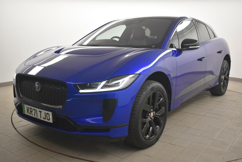 Jaguar I-Pace 294Kw Ev400 Black 90Kwh 11Kw Charger KR71TJO Blue #6
