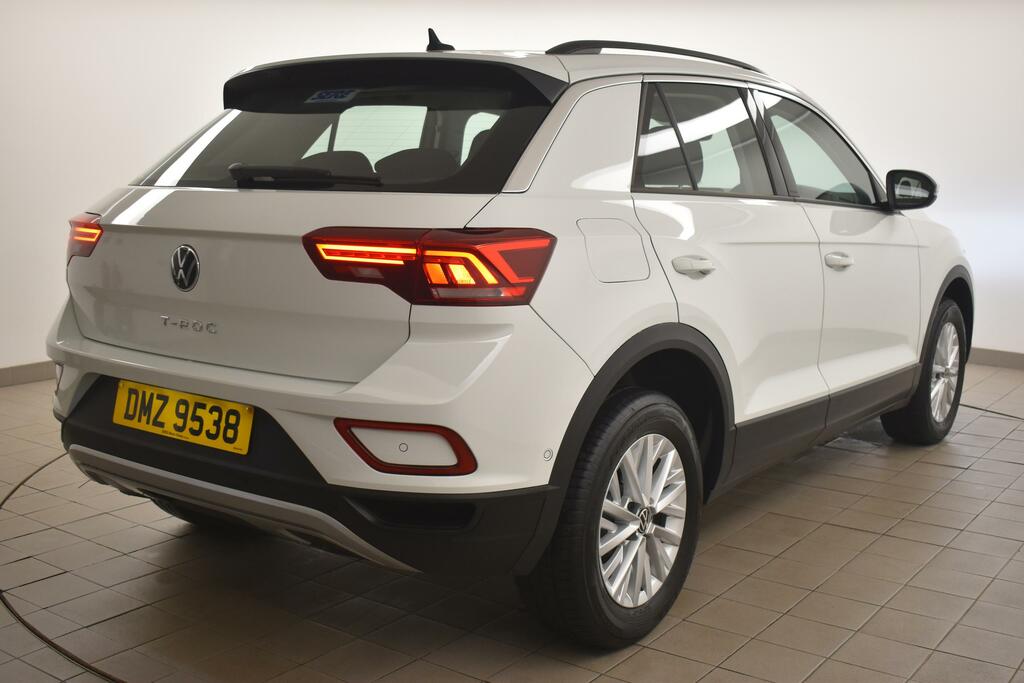 Volkswagen T-Roc 1.5 Tsi Life Dsg DMZ9538 White #4
