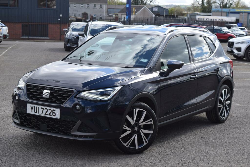 Seat Arona 1.0 Tsi 110 Fr Edition YUI7226 Blue #6