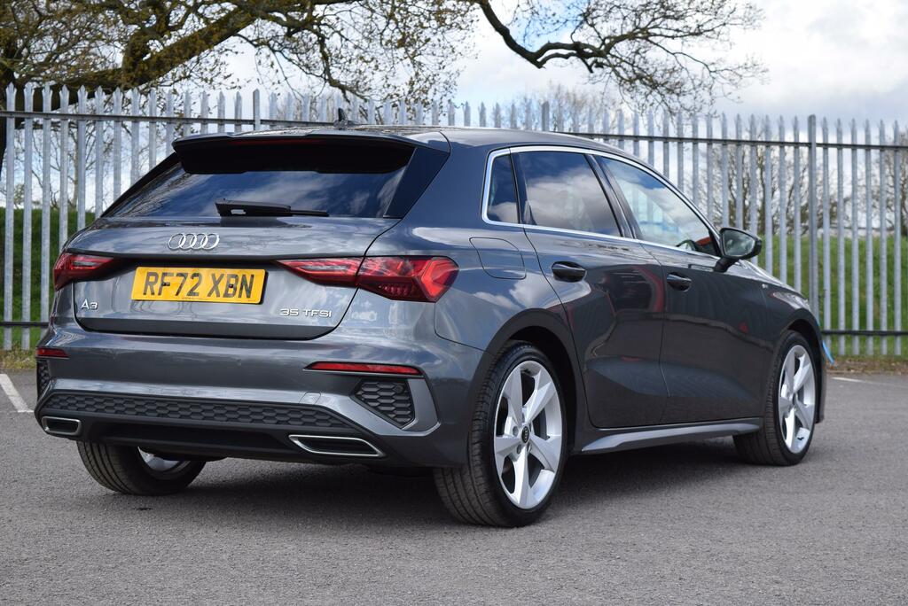 Audi A3 35 Tfsi S Line RF72XBN Grey #4