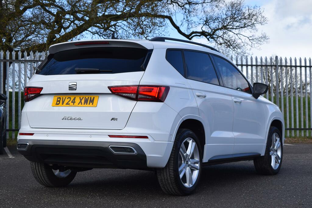 Seat Ateca 1.5 Tsi Evo Fr BV24XWM White #4