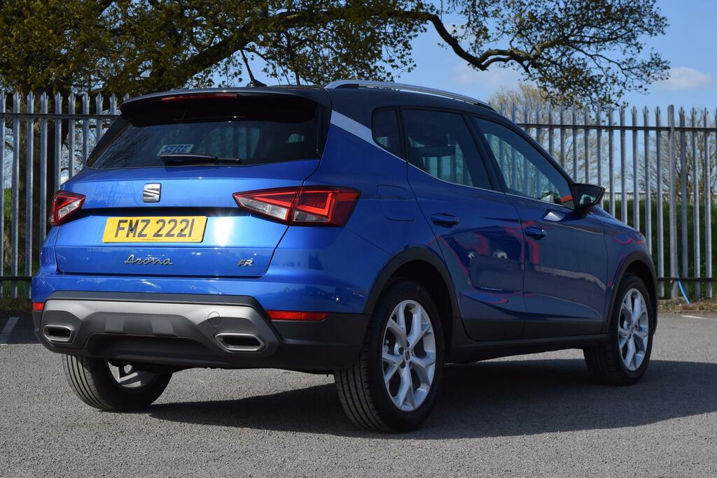 Seat Arona 1.0 Tsi 115 Fr FMZ2221 Blue #4