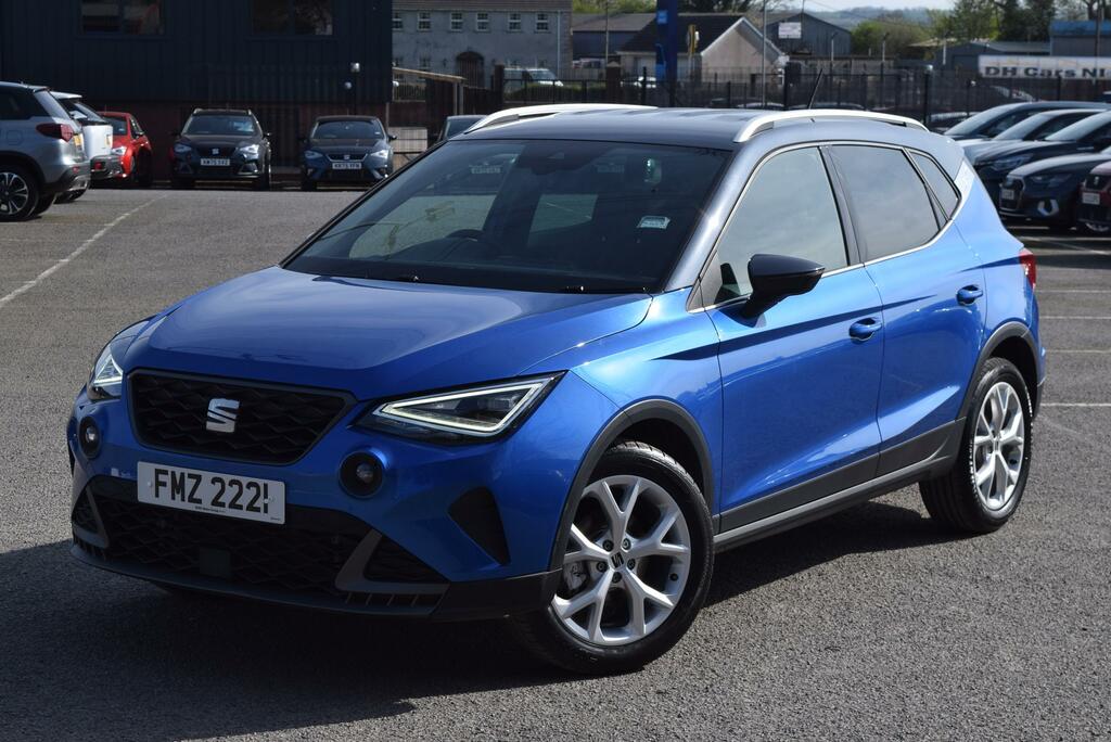 Seat Arona 1.0 Tsi 115 Fr FMZ2221 Blue #6