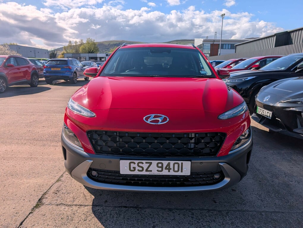 Hyundai Kona 1.0 Tgdi 48V Mhev Premium Red #3