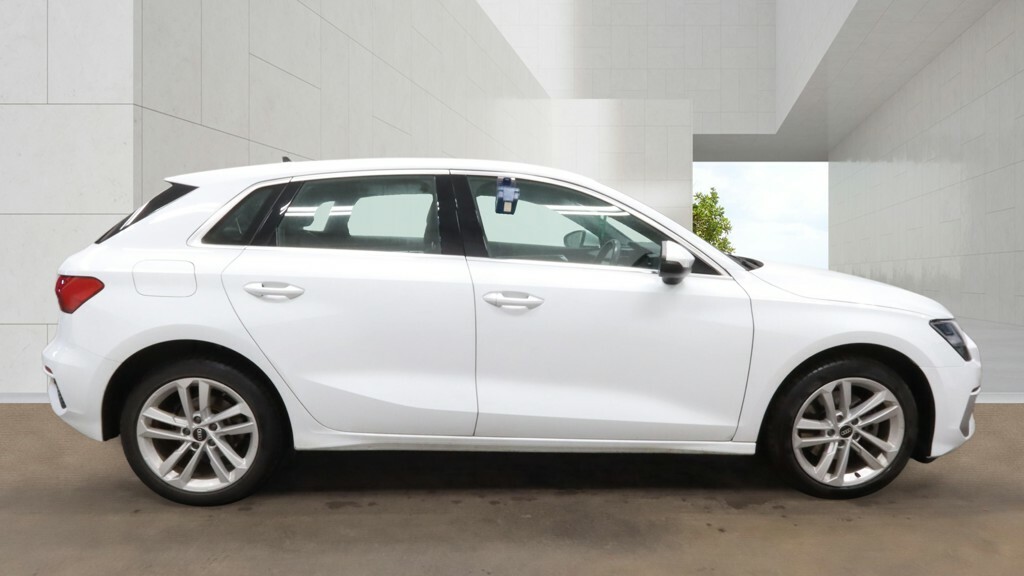 Audi A3 40 Tfsi E Sport S Tronic NG72DYW White #2