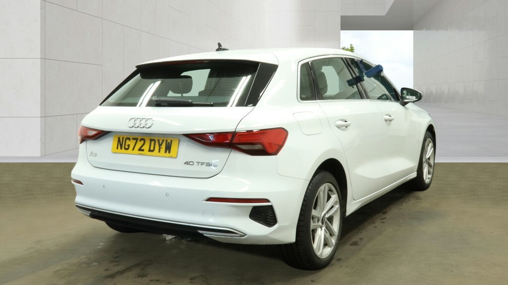 Audi A3 40 Tfsi E Sport S Tronic NG72DYW White #4