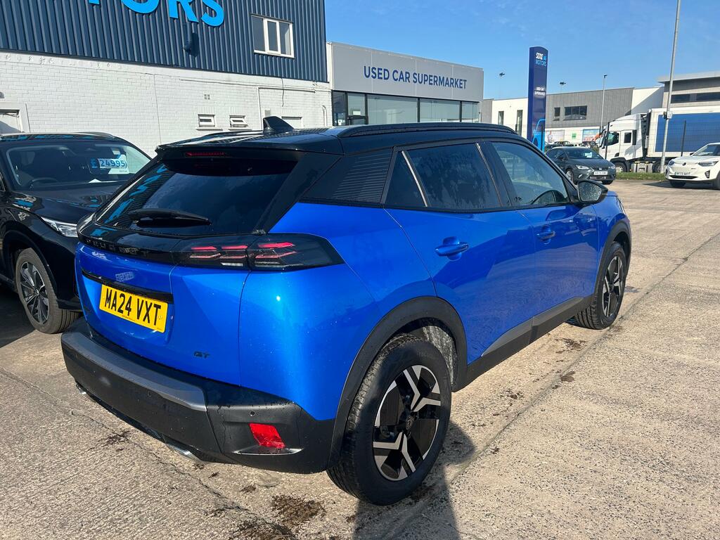 Peugeot 2008 1.2 Puretech 130 Gt Eat8 MA24VXT Blue #4