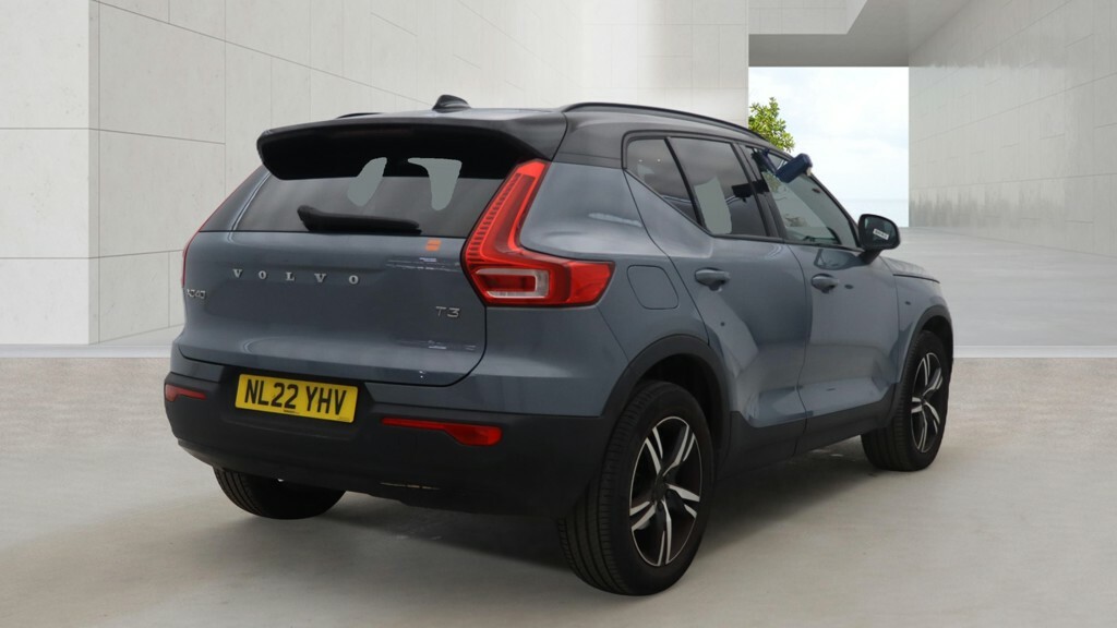 Volvo XC40 1.5 T3 163 R Design Geartronic NL22YHV Grey #4