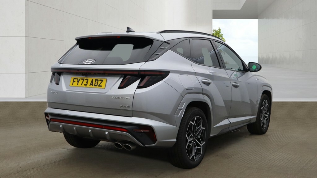 Hyundai Tucson 1.6 Tgdi Plug-in Hybrid N Line S 4Wd FY73ADZ Silver #4