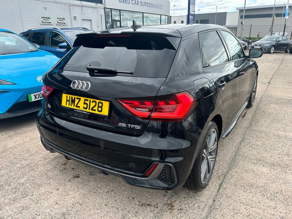 Audi A1 25 Tfsi S Line S Tronic HMZ5128 Black #4