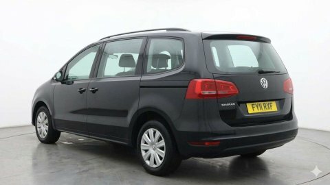 Volkswagen Sharan 2.0 Sharan S FY11RXF Black #5