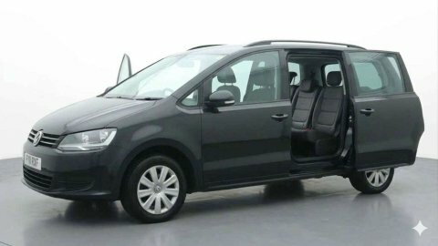 Volkswagen Sharan 2.0 Sharan S FY11RXF Black #3