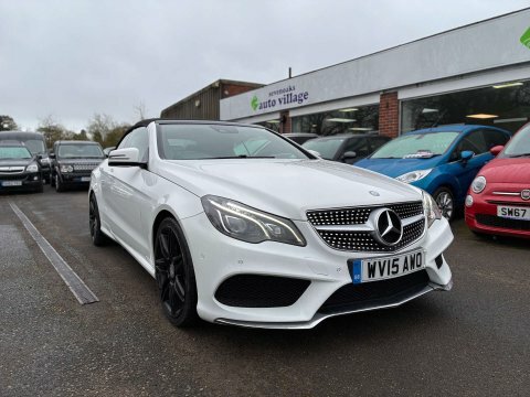 Mercedes-Benz E Class 2.1 E220 Amg White