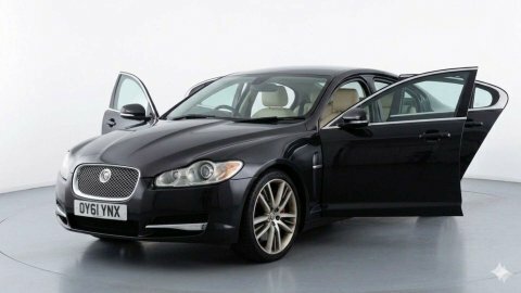 Jaguar XF 3.0 Xf Portfolio OY61YNX Black #5