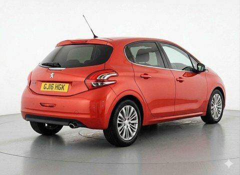 Peugeot 208 1.2 208 Allure GJ16HGK Orange #5
