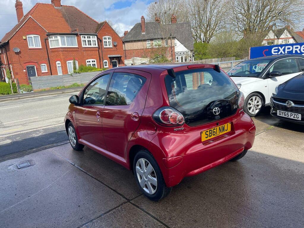 Toyota Aygo Hatchback 1.0 Vvt-i Ice Euro 5 201161 Red #5