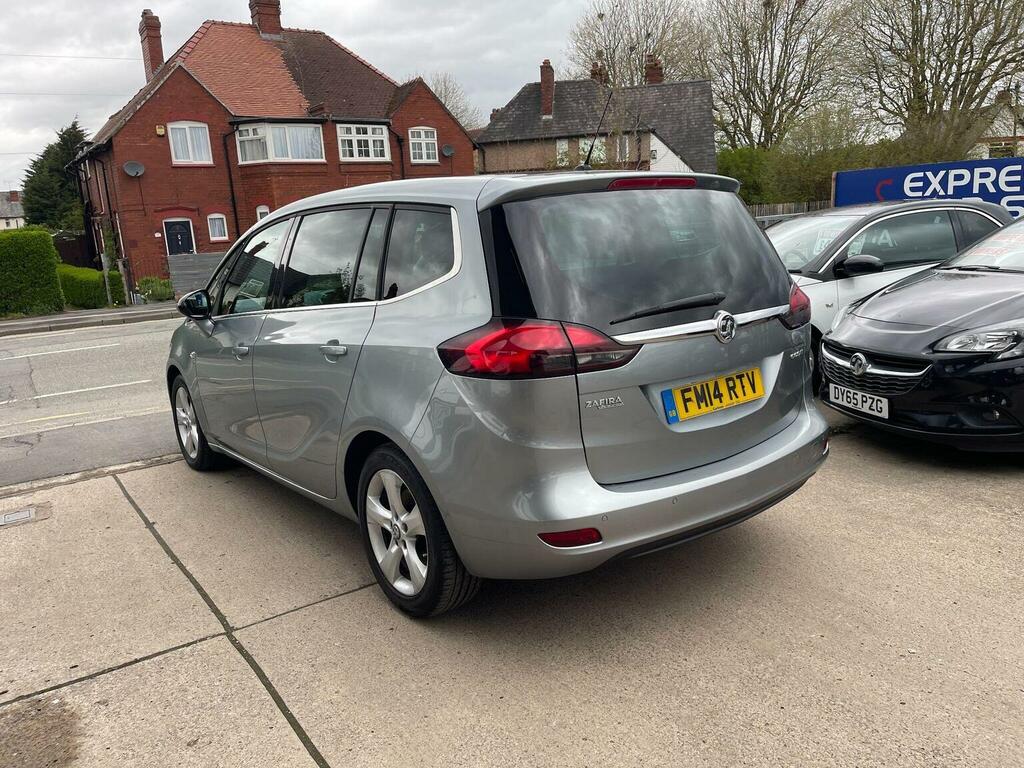 Vauxhall Zafira Tourer Mpv 1.6 Cdti Ecoflex Elite Euro 6 Ss 2014 FM14RTV Silver #5
