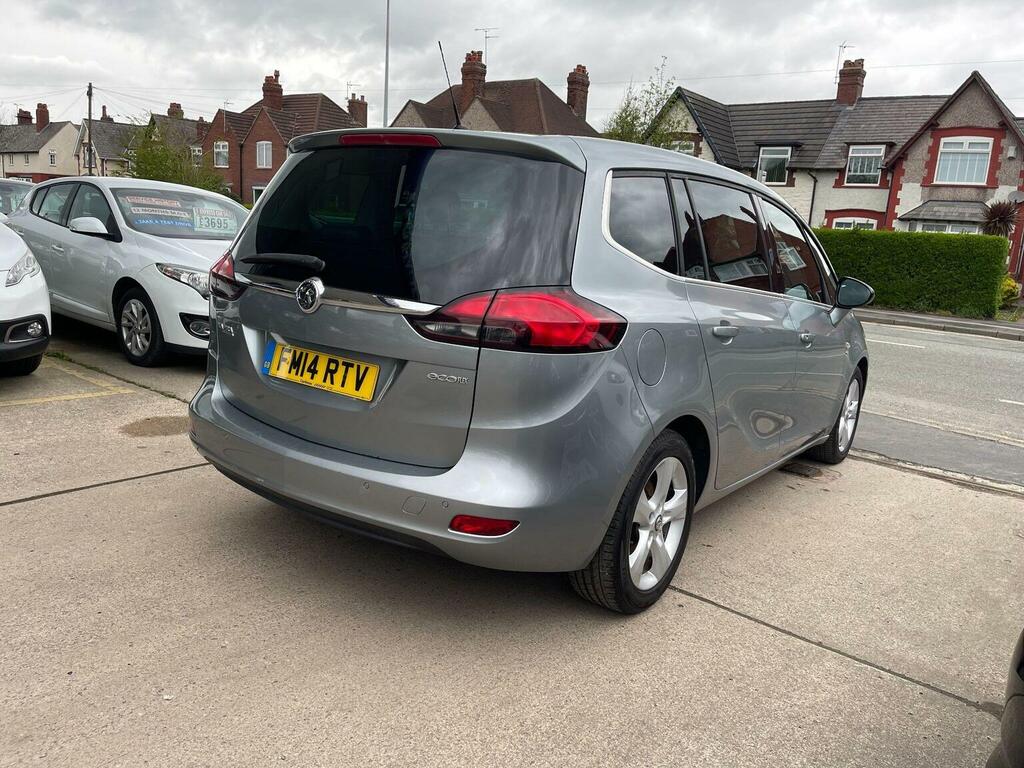 Vauxhall Zafira Tourer Mpv 1.6 Cdti Ecoflex Elite Euro 6 Ss 2014 FM14RTV Silver #2