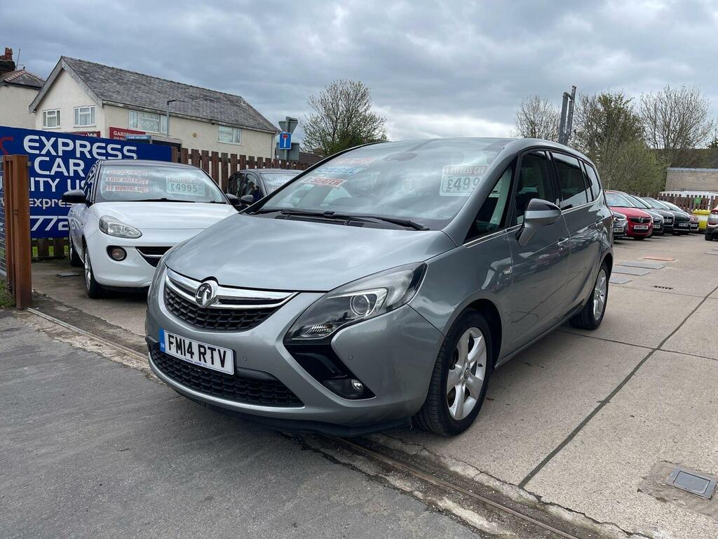 Vauxhall Zafira Tourer Mpv 1.6 Cdti Ecoflex Elite Euro 6 Ss 2014 FM14RTV Silver #4