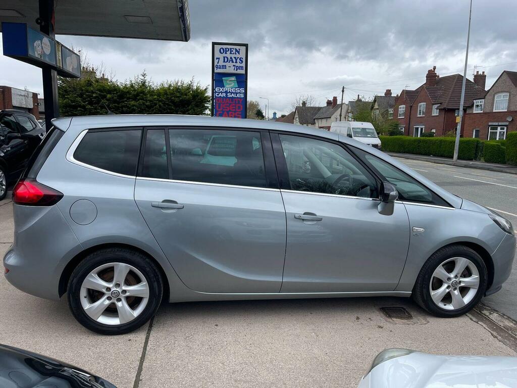 Vauxhall Zafira Tourer Mpv 1.6 Cdti Ecoflex Elite Euro 6 Ss 2014 FM14RTV Silver #3