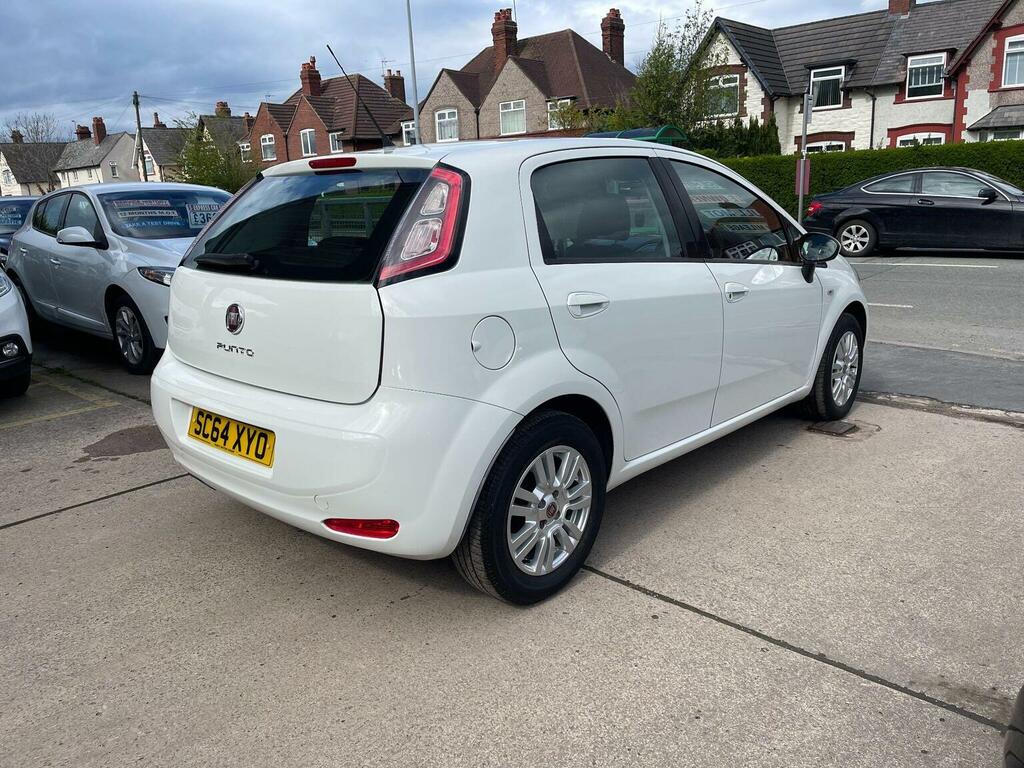 Fiat Punto Hatchback 1.2 Easy Euro 6 201464 White #2