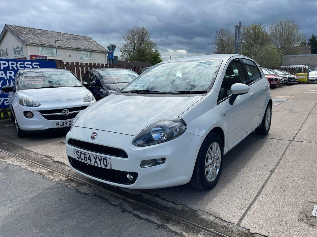 Fiat Punto Hatchback 1.2 Easy Euro 6 201464 White #4