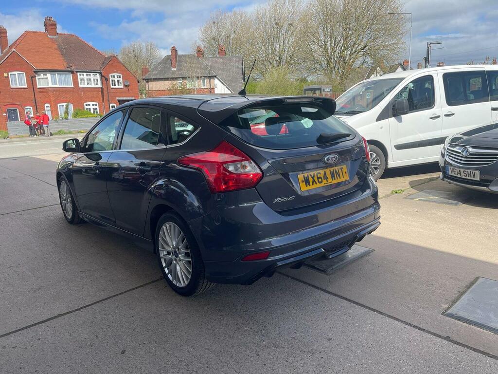 Ford Focus Hatchback 1.6 Tdci Zetec S Euro 5 Ss 2014 WX64WNT Grey #5