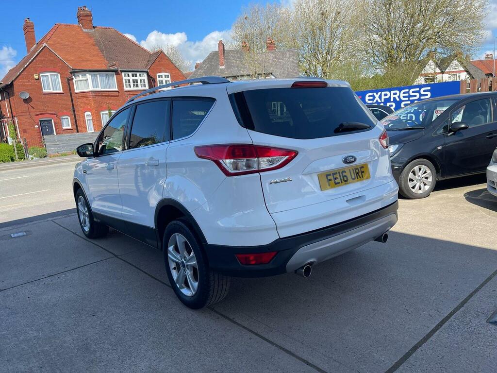 Ford Kuga Suv 2.0 Tdci Zetec 2Wd Euro 6 Ss 201616 FE16URF White #5