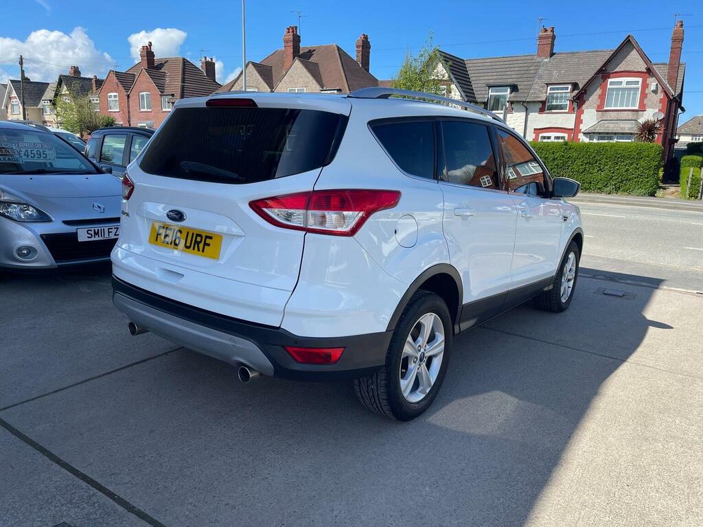 Ford Kuga Suv 2.0 Tdci Zetec 2Wd Euro 6 Ss 201616 FE16URF White #2