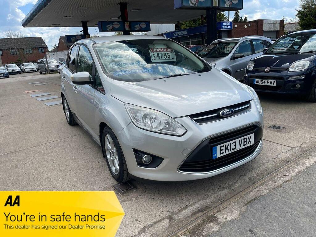 Ford C-Max Mpv 1.6 Tdci Zetec Euro 5 201313 Silver
